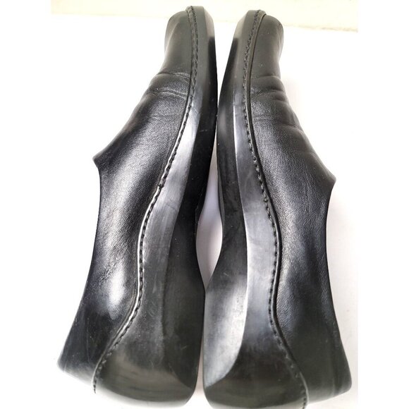 Cole Haan Women's Leather Slip-On Shoes Size 7 B Black Comfortable Casual Wear - Picture 6 of 10